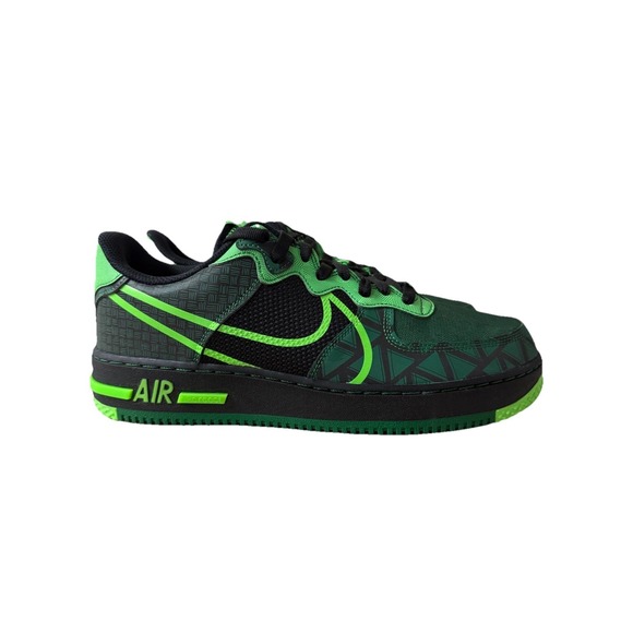 Nike Air Force 1 React Naija Black Pine Green | CW3918-001 Men Size 12